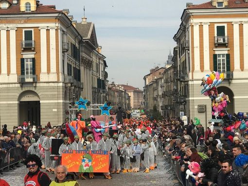 L'ultima edizione del Carnevale dei Ragazzi a Cuneo, nel febbraio 2020