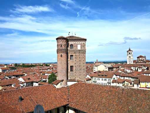 Veduta sui tetti di Fossano
