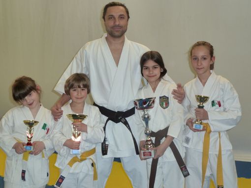 Karate: Okinawa Caramagna dominante al "5° Torneo Città di Sangano"