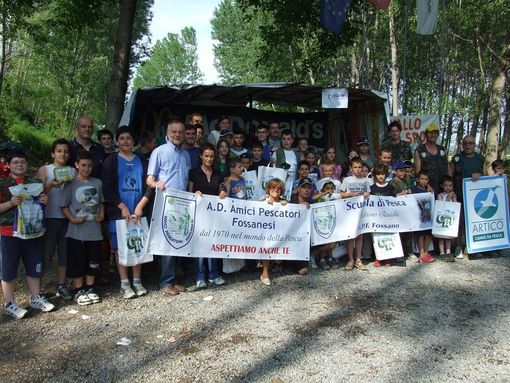 45 mini pescatori decretano il successo del 1^ trofeo Adriano Quaglia a Fossano