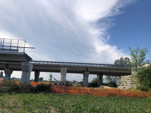Il ponte su Via Marene: anni per ricostruirlo, riaperto il 9 agosto 2019, il viadotto  della tangenziale di Fossano è di nuovo "monco"