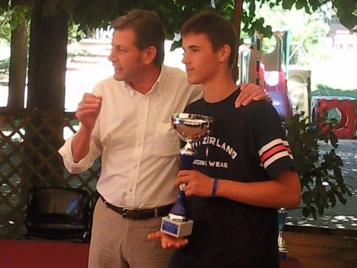 Giacomo Guelfo, uno dei tennisti in gara per le Olimpiadi