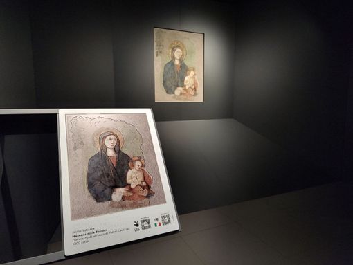 La Madonna della Bocciata in mostra a Palazzo Banca d'Alba, ad Alba La Madonna della Bocciata in mostra a Palazzo Banca d'Alba, ad Alba