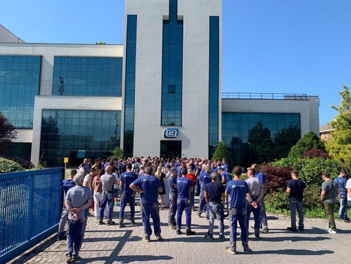 Due ore di sciopero alla Bottero di Cuneo: lavoratori protestano per il rinnovo del contratto nazionale e del premio aziendale