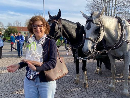 Lucilla Ciravegna durante il Paradriving