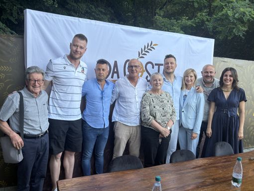 Ivan Zaytsev è stato presentato al ristorante "Da Costa" di Cuneo