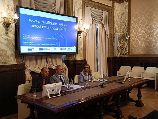 Presentato in Camera di Commercio il voucher certificazioni PMI per competitività e sostenibilità Presentato in Camera di Commercio il voucher certificazioni PMI per competitività e sostenibilità