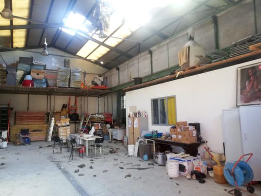 Lo stabile danneggiato in via XXIV Maggio Lo stabile danneggiato in via XXIV Maggio