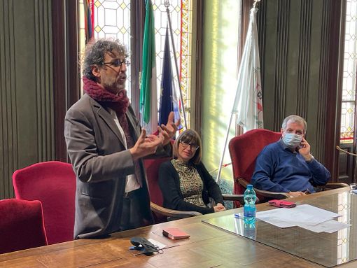 Da sinistra: Marco Bertoluzzo, Elisa Boschiazzo e Domenico Boeri Da sinistra: Marco Bertoluzzo, Elisa Boschiazzo e Domenico Boeri