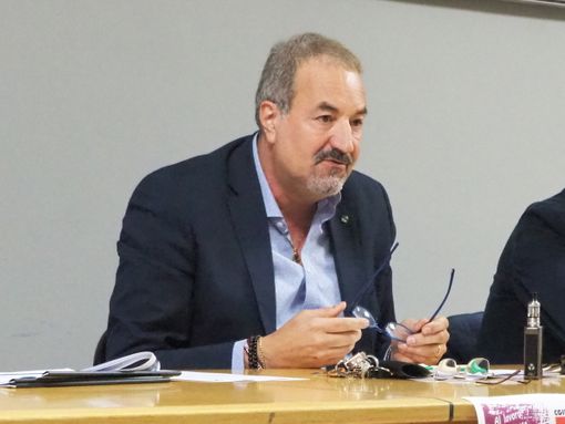 Il segretario generale CISL Cuneo, Enrico Solavagione