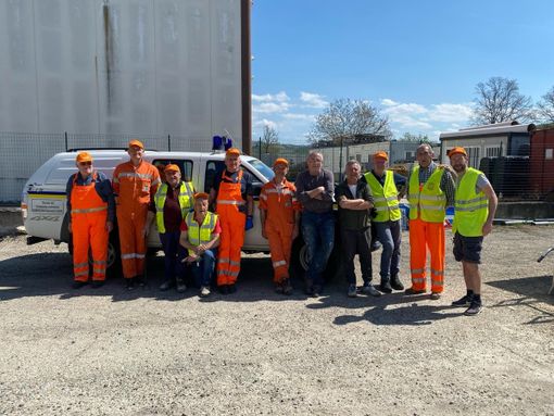 La Protezione Civile di Grinzane "iperattiva": lavori in paese e un open day