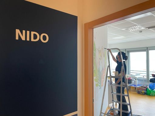 L'ingresso del nuovo reparto di Neonatologia all'ospedale di Verduno L'ingresso del nuovo reparto di Neonatologia all'ospedale di Verduno