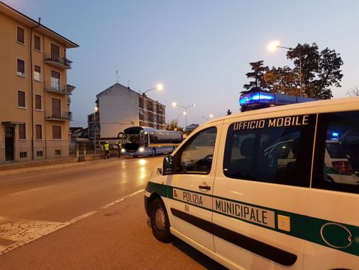 Autotrasporto di persone, controlli a Bra