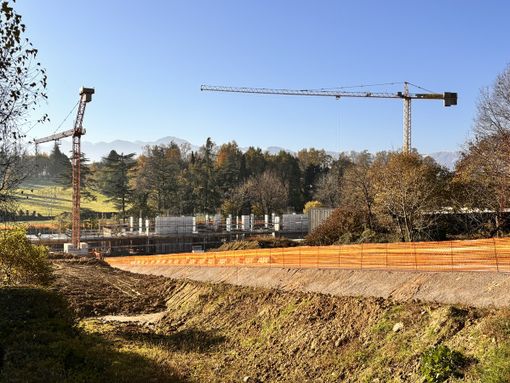 Il cantiere del nuovo "Baruffi" Il cantiere del nuovo "Baruffi"