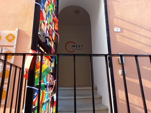 L'ingresso del .Meet di Cuneo