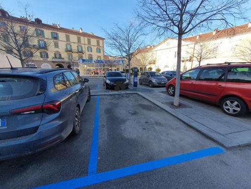 I parcheggi blu Gestopark a Saluzzo I parcheggi blu Gestopark a Saluzzo