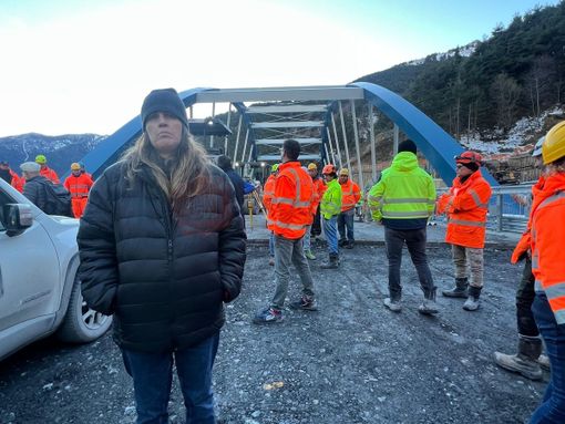 Chiara Gribaudo ieri al Tenda Chiara Gribaudo ieri al Tenda