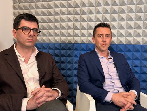 Da sinistra il neo direttore Goffredo e il presidente Nada Da sinistra il neo direttore Goffredo e il presidente Nada