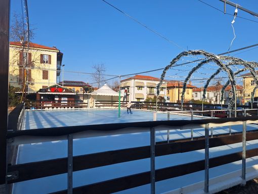 La nuova pista di pattinaggio su ghiaccio di Verzuolo La nuova pista di pattinaggio su ghiaccio di Verzuolo
