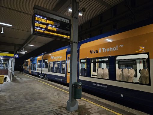 Rete Ferroviaria Italiana potenzia la Cuneo-Saluzzo-Savigliano. Bus sostitutivi Arenaways dal 9 al 16 novembre