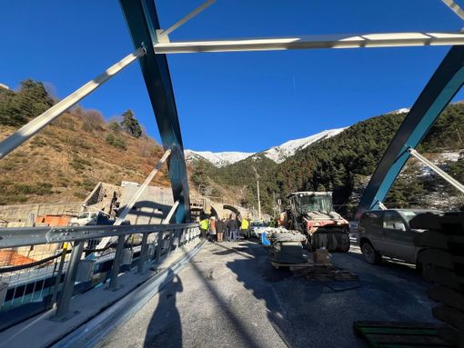 Il tunnel lato Francia Il tunnel lato Francia