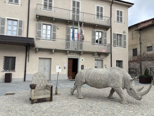 Il dittico di Franco Sebastiano Alessandria a Farigliano