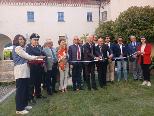 Saluzzo, taglio del nastro della 48° Mostra nazionale dell'Antiquariato