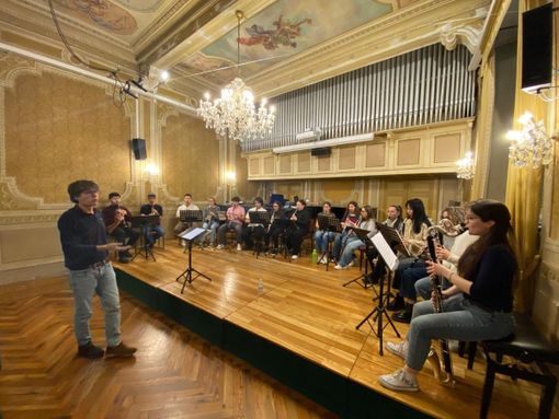 Doppio concerto dell'Ensemble di Clarinetti di Cuneo, che presenta un programma mozartiano
