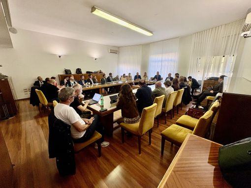 Un momento del tavolo convocato al Ministero del Made in Italy,