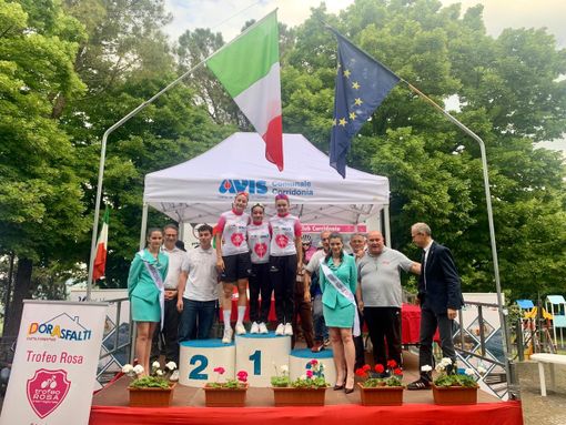 Ciclismo: Nicole Bracco mantiene la maglia di leader dopo l’ottava tappa del Trofeo Rosa