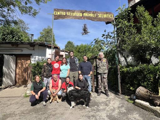 Lo staff del Cras di Bernezzo