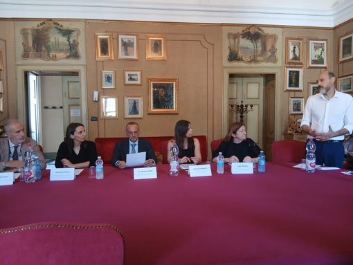La presentazione stampa a Saluzzo del progetto nazionale "insieme per lo sport" che coinvolgerà il carcere "Morandi"