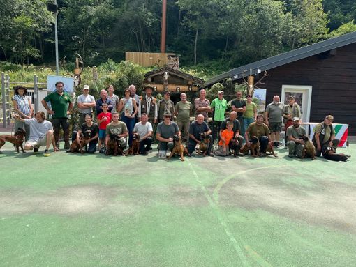 A Valloriate la prova nazionale specialistica dei cani da traccia