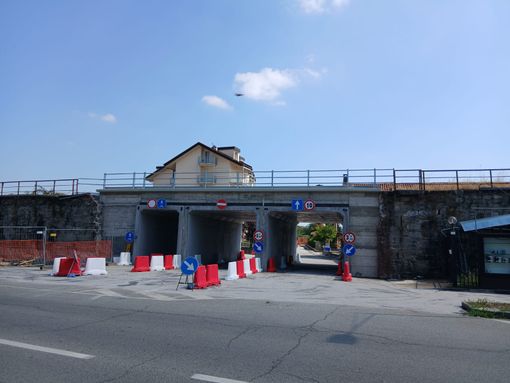 Saluzzo,  lavori ultimati a carico del sottopasso di via Roggero che immette in via Savigliano
