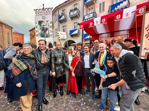 Il palio degli asini ad Alba del 2024