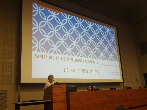 Sanità digitale e intelligenza artificiale: l’Asl CN1 a convegno di Firenze col punto di vista del Dpo aziendale Sanità digitale e intelligenza artificiale: l’Asl CN1 a convegno di Firenze col punto di vista del Dpo aziendale