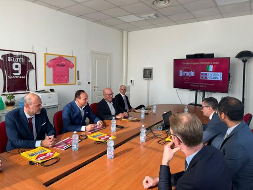 La visita del Presidente Cirio alla Biraghi