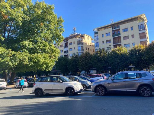 Piazza Garibaldi a Saluzzo