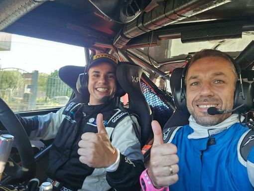 Cristian Vigna e Diego Sacco terminano l’esperienza sulle strade di Rallylegend