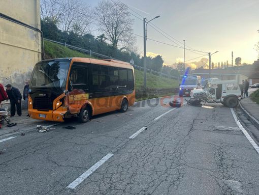 L'incidente in strada Montenero