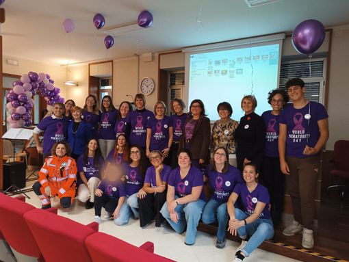 A Cuneo grande festa in ospedale dei bimbi nati prematuri
