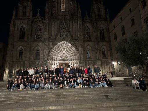 Gli studenti a Barcellona Gli studenti a Barcellona