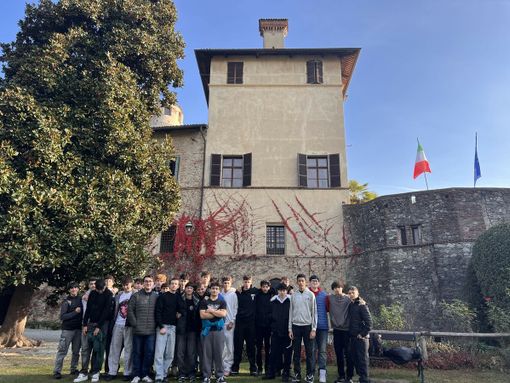 Una giornata al Castello di Manta per gli studenti dell'Istituto Denino Pellico Rivoira di Saluzzo Una giornata al Castello di Manta per gli studenti dell'Istituto Denino Pellico Rivoira di Saluzzo