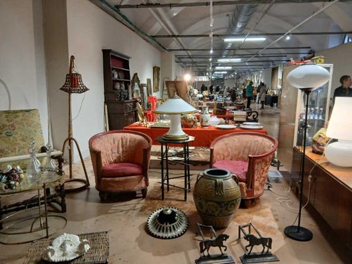 Saluzzo, panoramica de Il Mercandier - deballage al Quartiere Saluzzo, panoramica de Il Mercandier - deballage al Quartiere