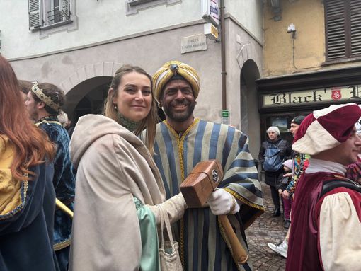 Il Moro Mario Bosia con la Béla Monregaleisa, Cecilia Turbiglio