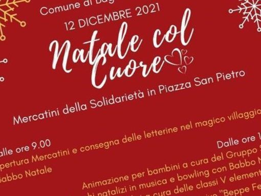 Da sabato 4 dicembre al via gli Eventi Natalizi a Bagnolo Piemonte