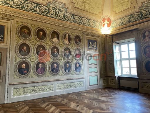 Una delle sale del Vescovado