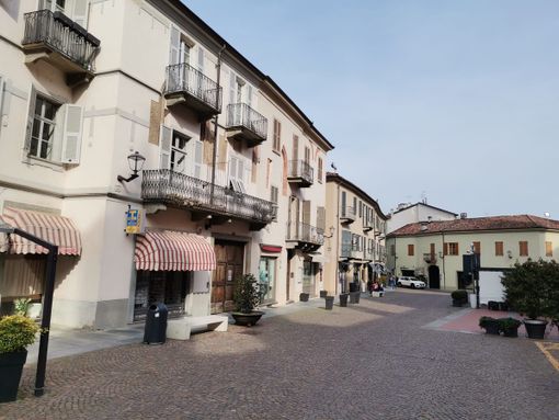 Piazza Rossetti ad Alba