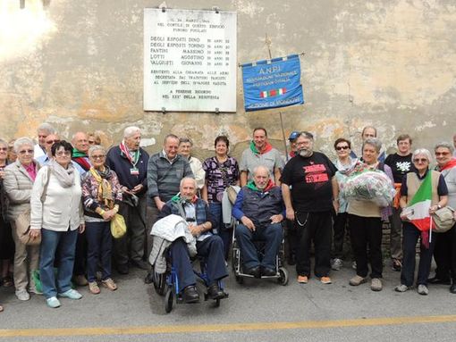 Mondovì, la sezione locale dell'ANPI sui luoghi della resistenza: ecco la tappa di Forlì