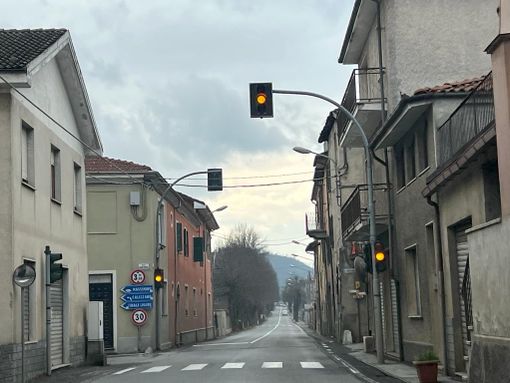 Il semafoto di Bagnasco - immagine di repertorio Il semafoto di Bagnasco - immagine di repertorio